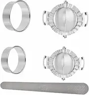 UTHCLO 1 Set Dumpling Maker Dumpling Skin Cutter and Stuffing Spoon for Baking Kitchen Gadget for Making Empanadas Ravioli and Pies