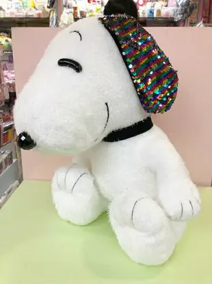 【震撼精品百貨】史奴比Peanuts Snoopy SNOOPY 絨毛娃娃-彩色耳朵#29187 震撼日式精品百貨