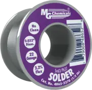 MG Chemicals 4865-227G 1/2 Lb Roll of Sn63/Pb37 (22ga) 0.032'' Rosin Flux Solder
