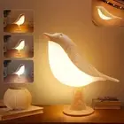 2 in 1 Bird Diffuser Lamp Cordless USB LED Table Touch Sensor Bedside Desk Light