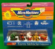 Micro Machines #27 Farm Vehicle Collection-Galoob 6400 New