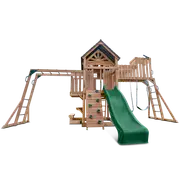 Lifespan Kids Kensington Play Centre Set with 2.2m Green Slide