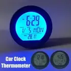 Car Clocks Dashboard Thermometer Digital Display Clock I9T4 Accessories For T4M9
