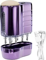 Electric Oil Dispenser, 2 in 1 Hair Massager Scalp Applicator Brush, 2.32x1.38x2.52 inches Electric Portable Head Brushes for Women, Men, Youth, Adults
