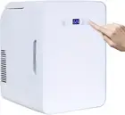 Portable Mini Fridge, 12L Compact Car Refrigerator Small Fridges
