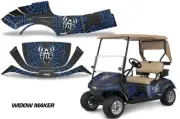 Golf Cart Graphics Kit Decal Sticker For EZ-Go TXT 14-20 WIDOW U K
