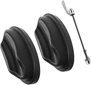 POPETPOP Riding Platform Bike Accessories Steel Quick Release Front Wheel Pad Tire Mats Easy Install