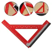 Woodworking Triangle Ruler with Double Sided Scale for Accurate Drawings