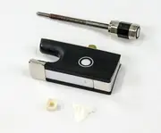 Violin Bow Frog-Glasser Premium- 1/2-1/4
