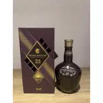 ◤酒瓶裝飾◢ 皇家禮炮 23 年蘇格蘭威士忌 0.7L空酒瓶+空盒 DIY 裝飾
