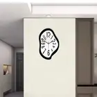 Wall Hanging Clock Lightweight Wall Decoration for Home Bedroom Cafe Bar