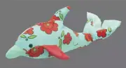 Douglas Toys Fuzzles Jayla Aqua Flower Dolphin