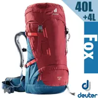 在飛比找PChome24h購物優惠-【Deuter】Fox 40+4L 專業輕量拔熱透氣背包(大