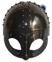 Medieval Viking Mask Knight Deluxe Helmet FREE Liner Easter