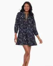 Miraclesuit Beach Dress Cover Up in Bronze Reign Size Large