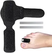 Toe Brace | Breathable Toe Straighteners for Crooked Toes | Cushioned Toe Corrector, Toe Straighteners for Curled Toes, Bent Toes, Toe Discomfort