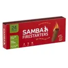 2x 24 Pack Samba Firestarters Firelighter With Match Head