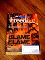 2014 America's 1st Freedom (NRA) Magazine AUG 2014 THE BLAME FLAME