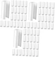 3sets Greenhouse Tube Clips Gardening Building Tarp Clips Film Clamps Easy to Use 32pcs*3