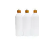 Bathroom 1L Pump Bottle (White)