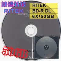 在飛比找蝦皮購物優惠-【光碟第一品牌】單片裝  錸德RITEK BD-R DL單面