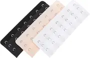 [COOPHYA] Waist Band Belts Women Bra Hook Extender 3pcs Stainless Steel Bra Extender 3 Rows Hooks