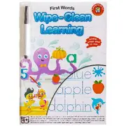 Learning Can Be Fun Wipe Clean Learning First Words