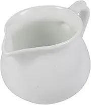 iplusmile Ceramic Gravy Boat Sauce Pitcher for Western Cuisine Easy to Clean Condiment Cup Premium Ceramic Material for Gravy and Sauces