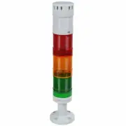 c3 50mm Tower Light WTL-50P1-DFRFADGFS3 120 VAC Red Amber Green Sound LED