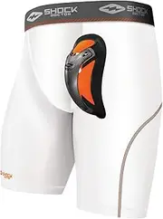 Shockdoctor Men's Compression with Ultra Carbon Flex Cup Shorts