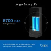 TP-Link Tapo 2K Wireless Video Doorbell with Hub