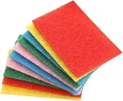 Healeved Long Lasting Scouring Pads Pcs Dishcloths Kitchen Scrubbers for Bowl Dishes Utensils Soft Absorbent Random