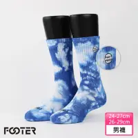 在飛比找momo購物網優惠-【FOOTER除臭襪】Dont worry刺繡渲染襪(K17