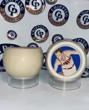 Custom "GEORGE MIKAN #69" Cue Ball Shot Glass - Hollowed Cue Ball