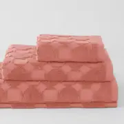 Sheridan Jespar Towel Collection - Bath Sheet in Pink Dusk Cotton