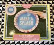 Packed Party Inflatable Mini Pool “ Make A Splash “ NEW In Box