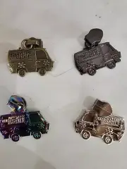 Mystery Machine Zipper Pulls
