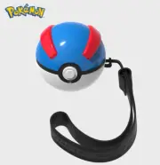 Samsung Galaxy Buds 2 Pro Live POKEMON Monster Ball SUPER BALL Cover Case +Track
