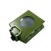 K4074 Compasses Tilt Meter Army Green Color American Multifunction Luminous Handheld Compass With Ruler Level Outdoor Guide - Army Green