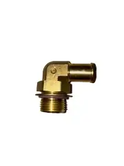 PARKER, 1695HB-12-12 Beaded Hose Barb Elbow to SAE Straight Thread, NEW