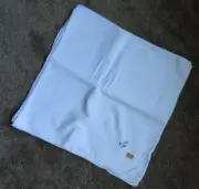 New White Flower Table Runner 12 Napkins Kitchen 16"x16"