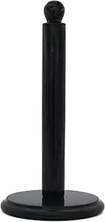 Radicaln Marble Paper Towel Holder Black 12.5" Inches Handmade Paper Roll Holder Stand - Wrapping Paper Holder Towel - Kitchen Roll Holder