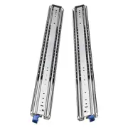 Drawer Slides with Lock - 48 Inch Full Extension Ball Bearing Drawer Slides