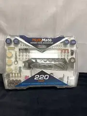 MultiMate 63558 Chicago Power Tools Heavy Duty 220 Piece Rotary Tool Workshop