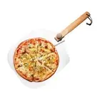 Aluminum Alloy Pizza Paddle Portable Pizza Spatula for Kitchen Cheese Bread