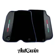 AutoWin Brand Black Floor Mats for Ferrari 812 Superfast (2018-2023) with Carbon (for: Ferrari)