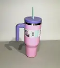 HYDROPEAK "VOYAGER" LILIACPINK /PURPLE COLOR TUMBLER SOFT TOUCH STEEL (NEW)