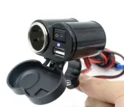 For Motorcycle Cigarette Lighter/USB Charging Socket 12V Waterproof