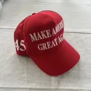 Cali Fame Make America Great Again Hat Red Trump 2020 Official MAGA USA Made