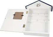 DOITOOL Key Box Storage Box Key Holder for Wall Electronic Cash Register Wall Storage Holder Key Holder Hooks Decor Multi- Key Boxes Key Holder Keychain Self Racks Vintage Money Keys
